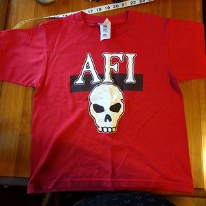 Girl tee AFI band shirt